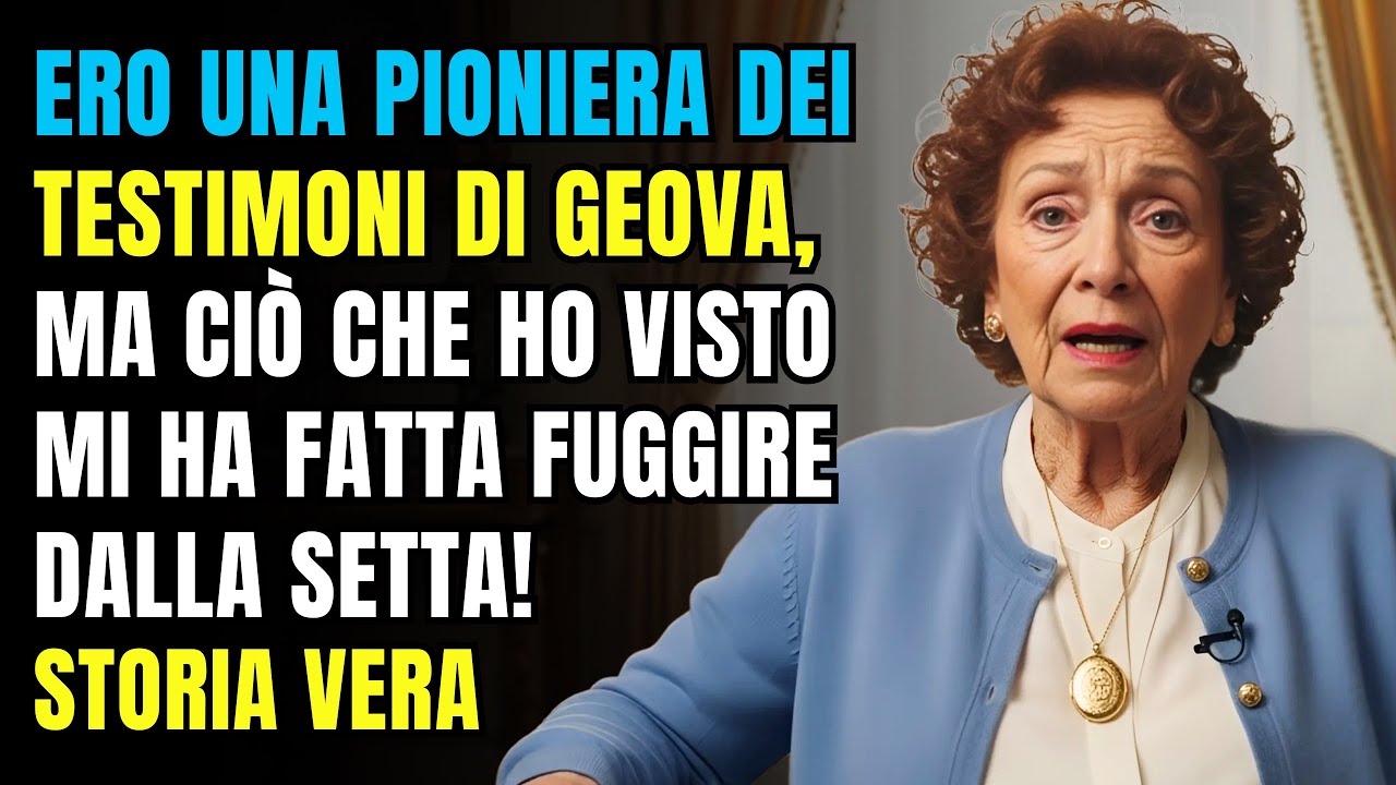 STORIA DI UNA NONNA 💔👵Ho dato tutto ai Testimoni di Geova… fino a scoprire la verità.