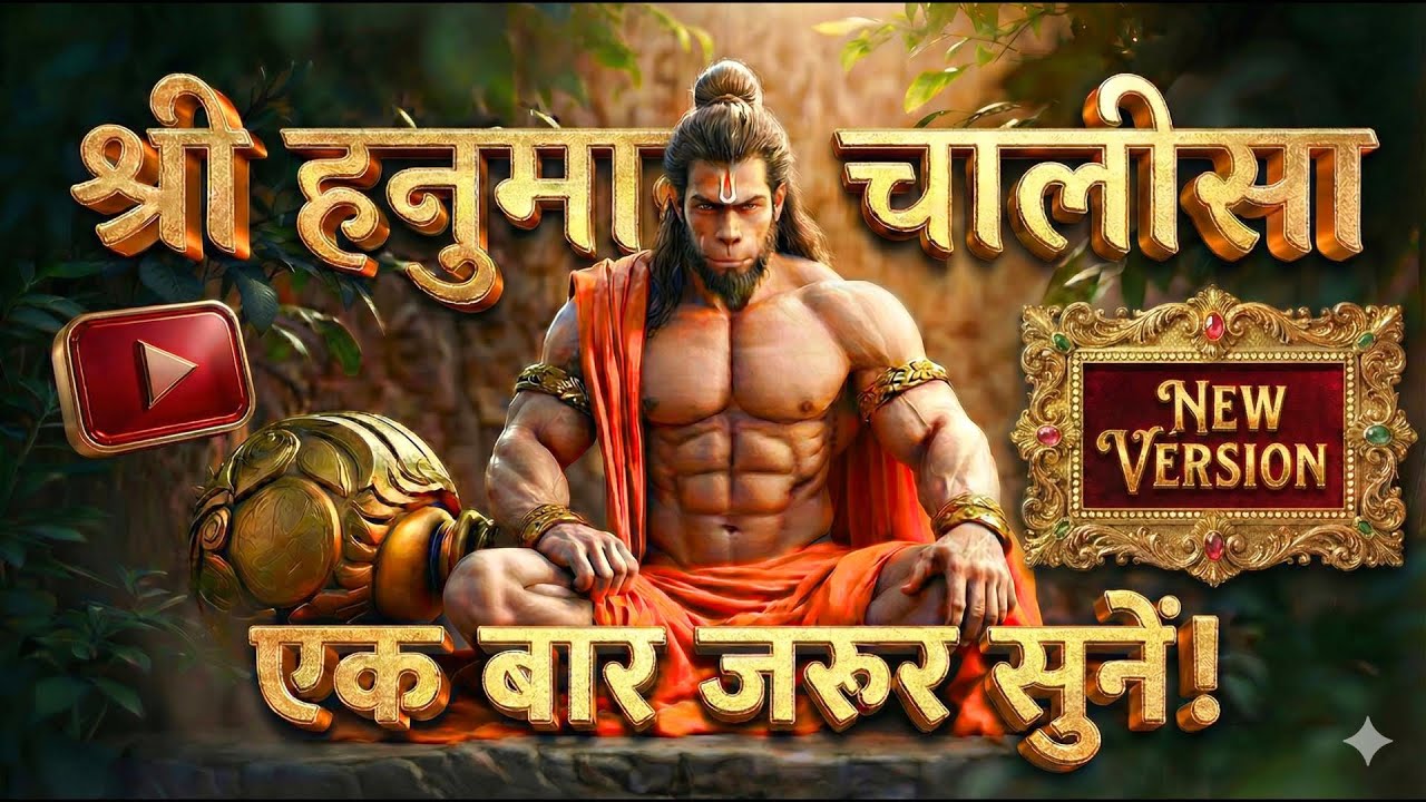 Hanuman chalisa || Hanuman chalisa new version🔥🙏🏻 #hanuman #hanumanchalisa #hanumanji #bhajan #song