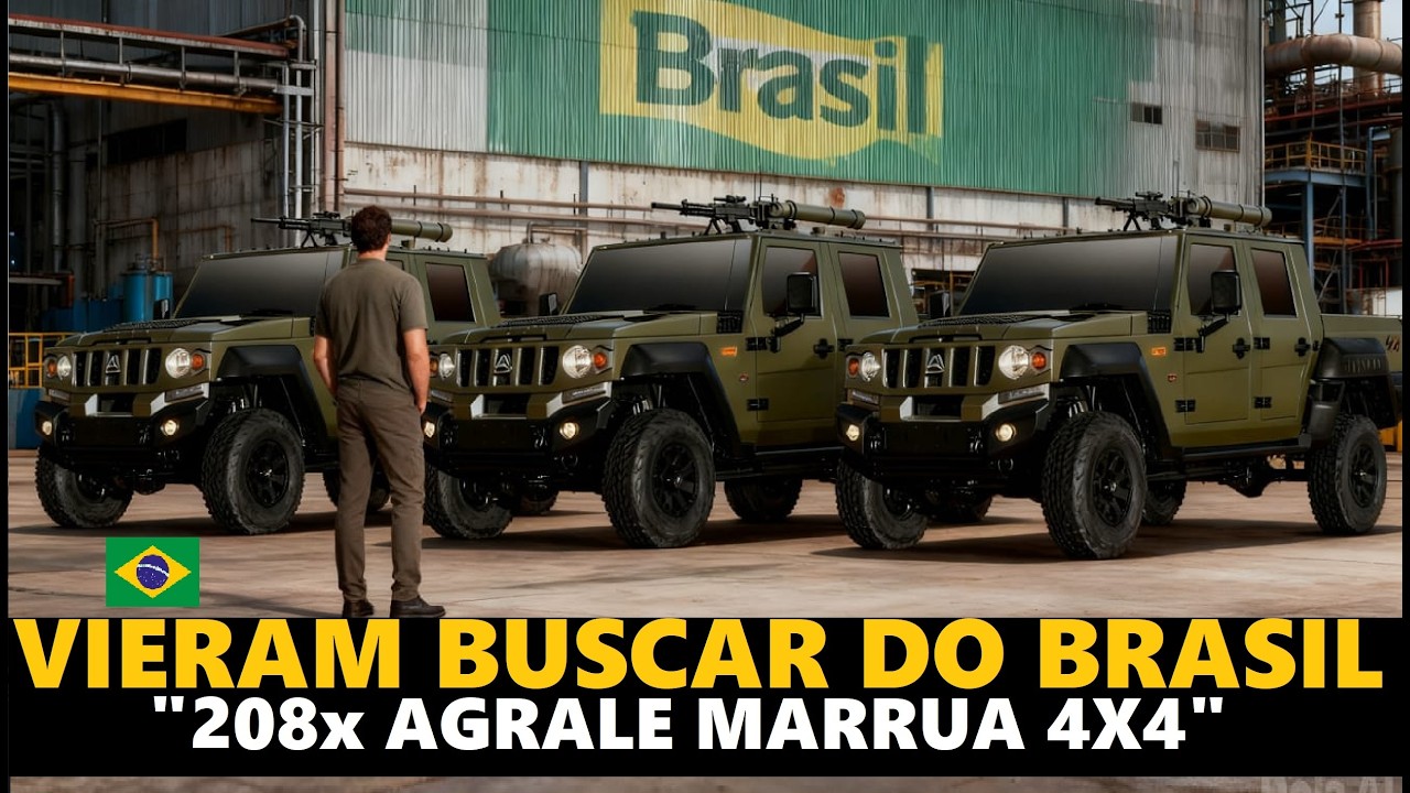 208x BLINDADOS BR 4X4 vieram BUSCAR todos para 2026!
