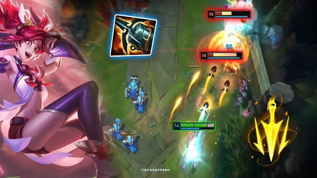 Rank 1 Jinx : He Maker Challenger Enemy Botlane Looke Like Bronze - Engsub