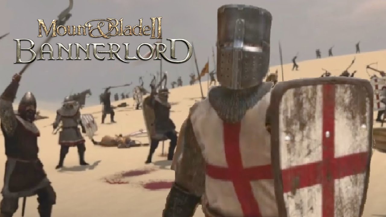 Mount & Blade II Bannerlord: Knights Templar Battle Gameplay with General's Speech