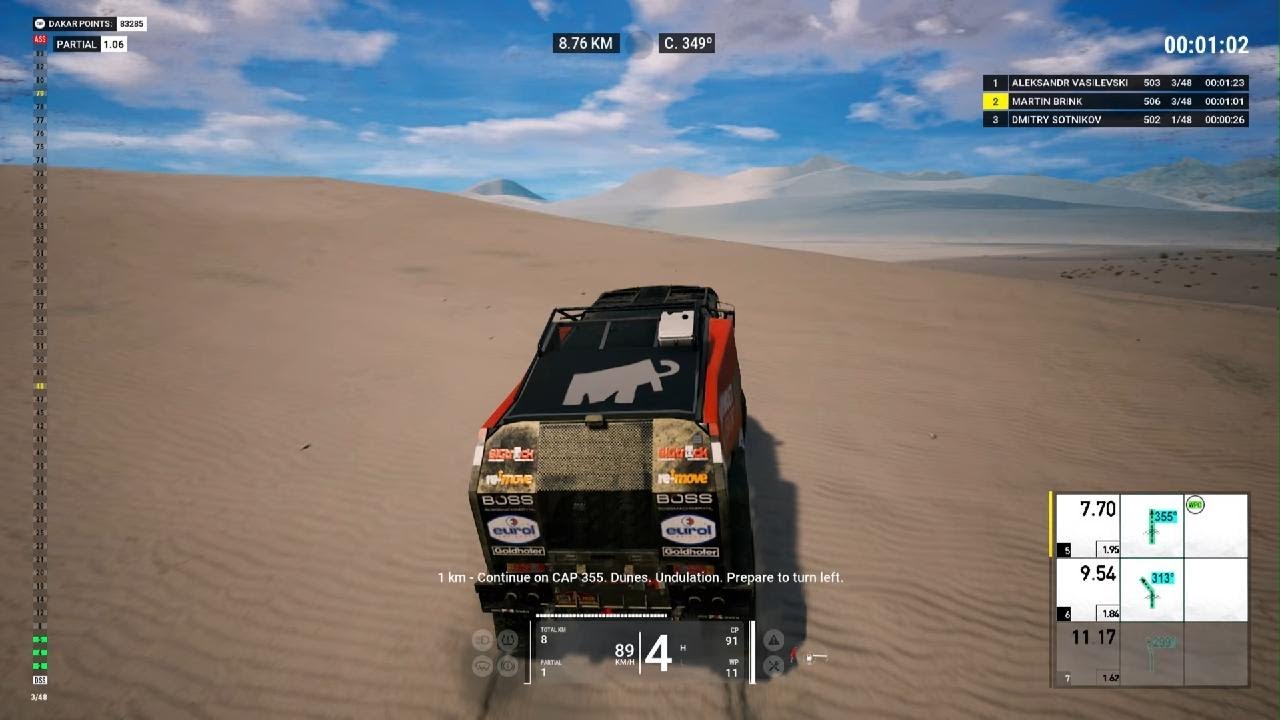 Dakar 18 Inca stage 3. The final event of the game.
