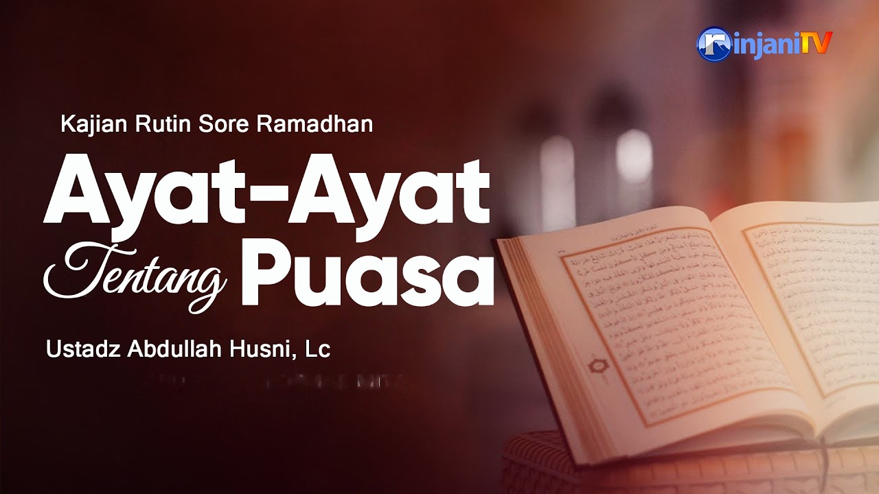 ⭕ [LIVE] KAJIAN RUTIN SORE RAMADHAN - 🎙 Ustadz Abdullah Husni, Lc حفظه الله تعالى