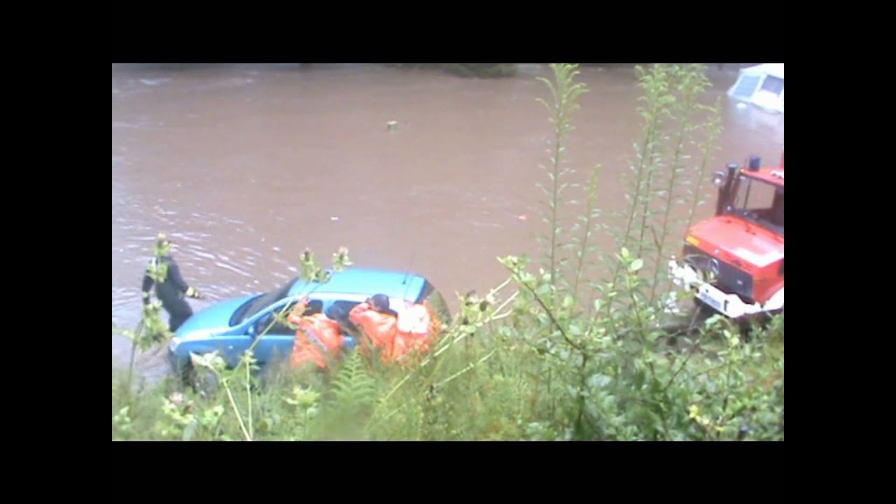 Kirnitzschtal, Bad Schandau, Hochwasser 2010.wmv