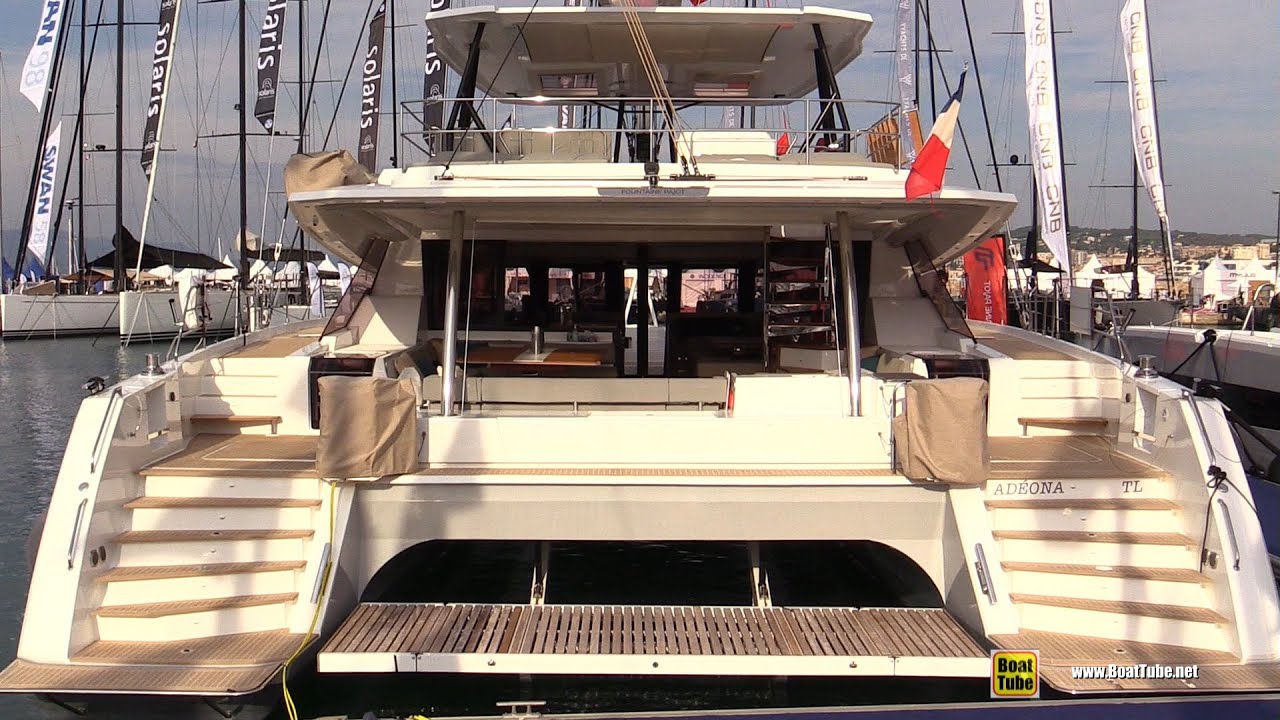 2022 Fountain Pajot Alegria 67 Sailing Catamaran - Walkaround Tour - 2021 Cannes Yachting Festival