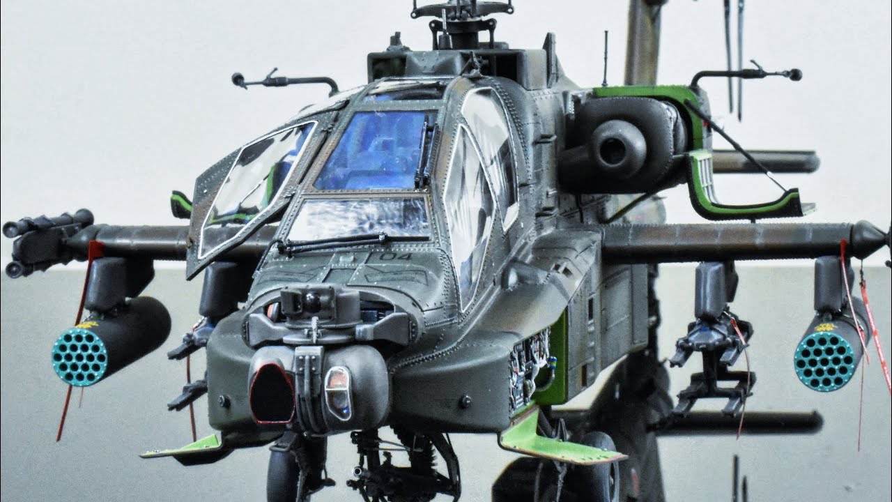 陸自の攻撃ヘリAH-64D「アパッチ・ロングボウ」MENG 1/35 Boeing AH-64D Apache Longbow