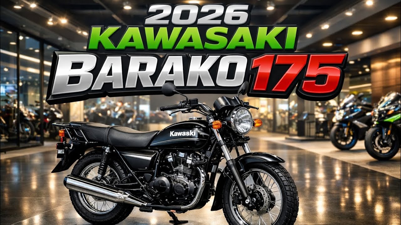 Обзор мотоцикла Kawasaki Barako 175 2026 года (Филиппины) | Мощный и экономичный мотоцикл!