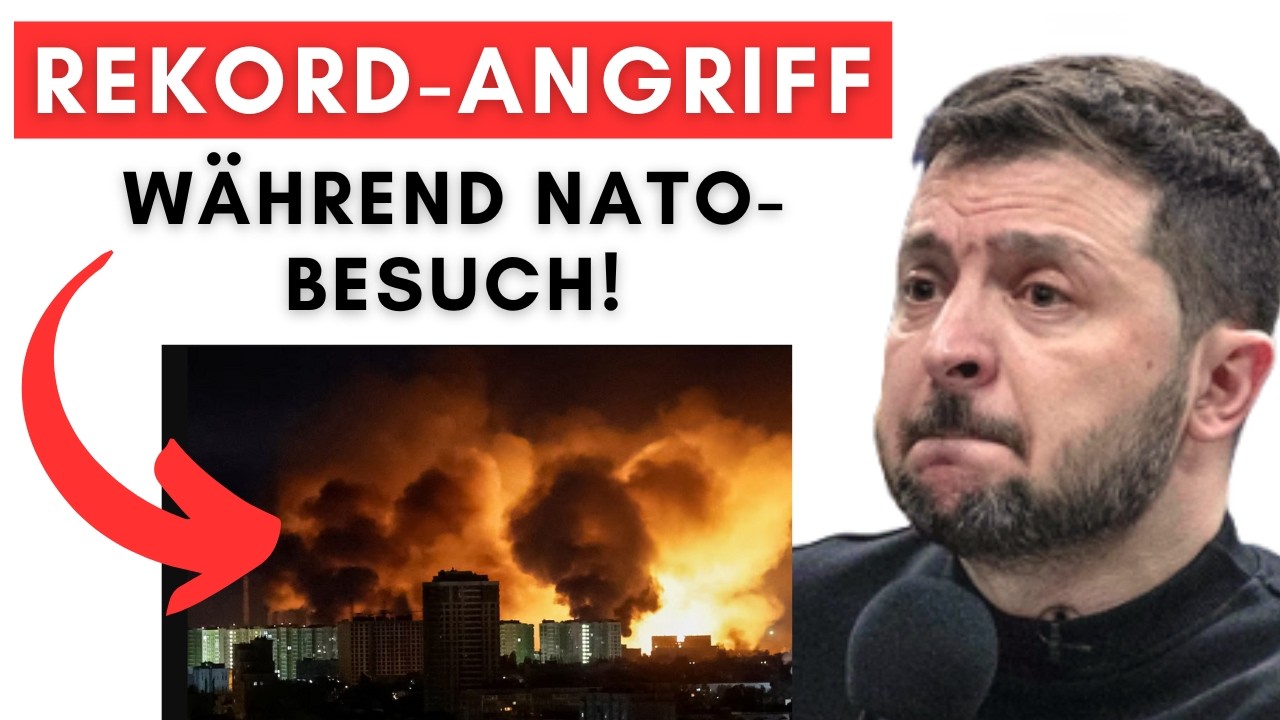 NATO-Chef in Kiew: Russland startet grössten Raketen-Angriff jemals!