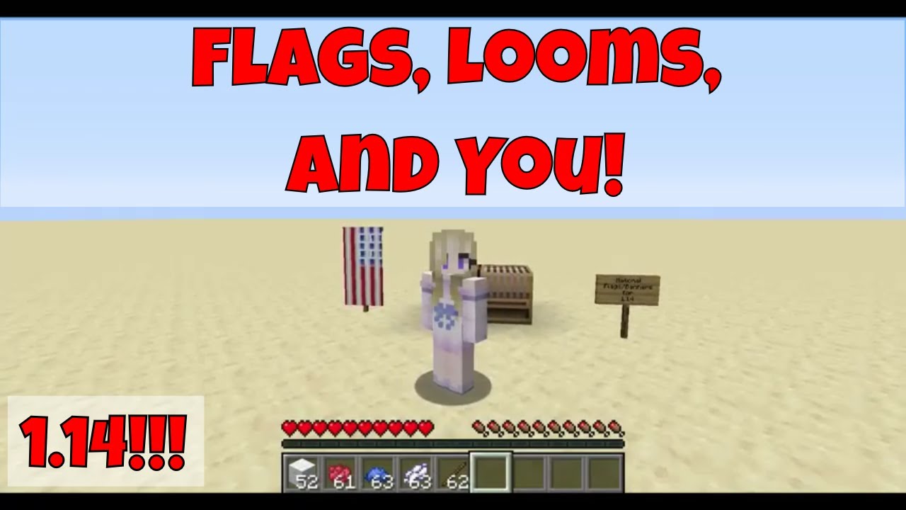 Flags, Looms, and You! 🚩 Minecraft 1.14 Banner Crafting