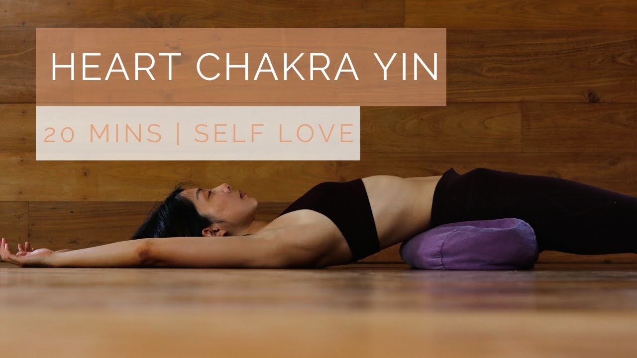 Yin Yoga For The Heart Chakra | 20min | Self Love & Healing | Annie Au Yoga