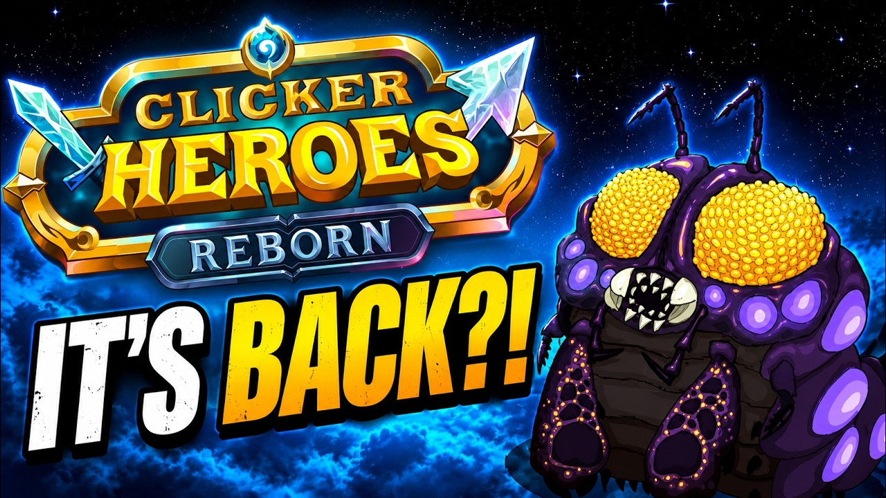 Clicker Heroes Reborn Announcement Trailer Reaction & First Thoughts
