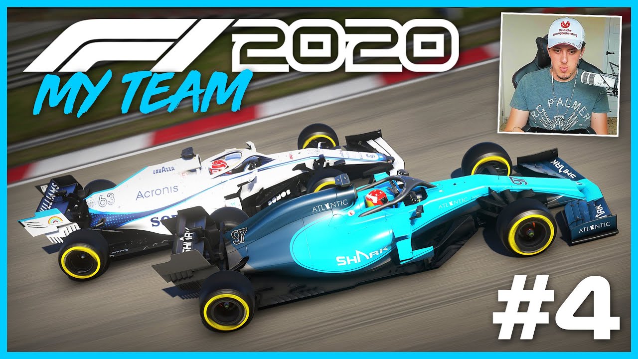 F1 2020 My Team Part 4: LICK THE STAMP & SEND IT, FACILITY UPGRADE (110 AI Chinese GP)