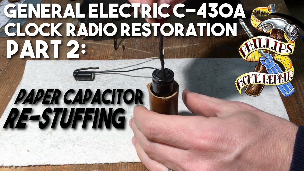 General Electric C-430A Clock Radio Restoration Part 2