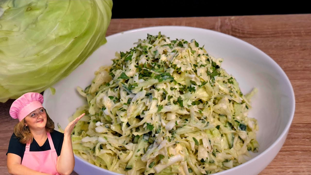 Салат из свежей капусты. Вкуснятина НЕРЕАЛЬНАЯ