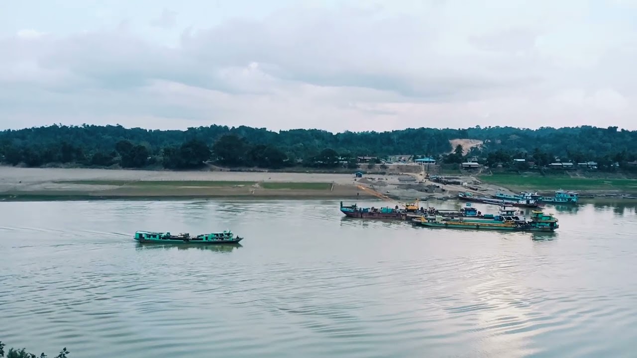 Here Is Beautiful Chindwin River, Myanmar: