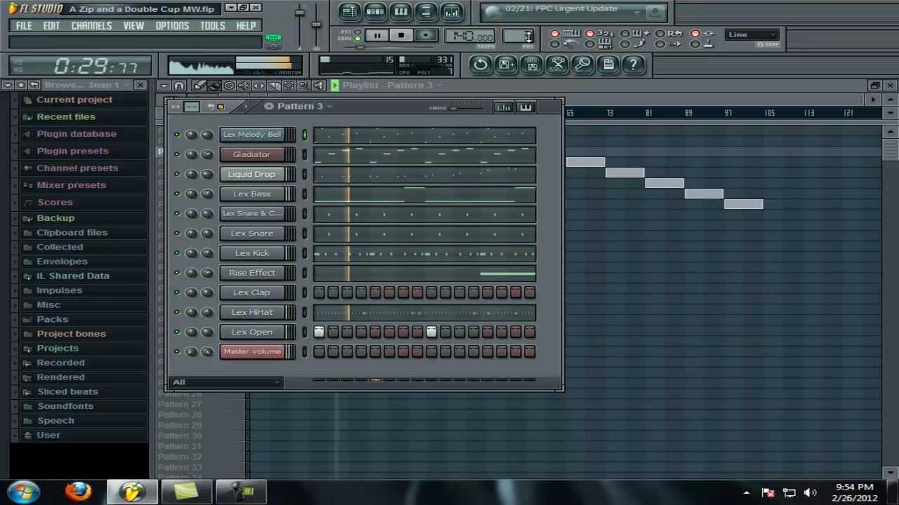 Juicy J & Lex Luger - A Zip and A Double Cup Remake + FLP Download