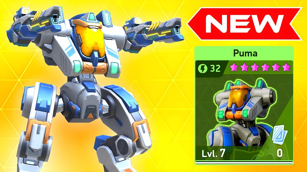 New Mech Puma with EM Rifle 16 - Mech Arena