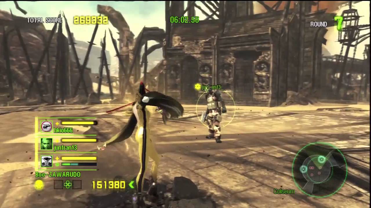 Anarchy Reigns / Max Anarchy - Bayonetta in Survival - She's a real damn good fighter.