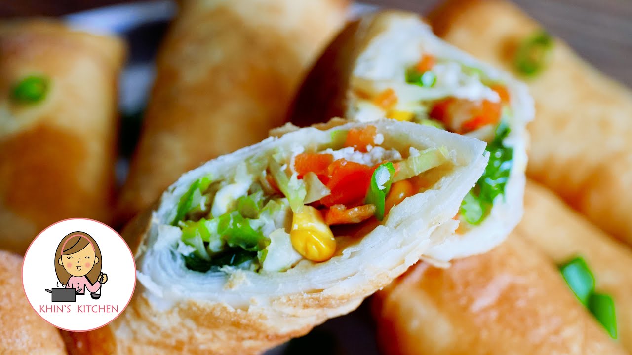 How to Make Chicken Spring Rolls Recipe | Easy & Simple