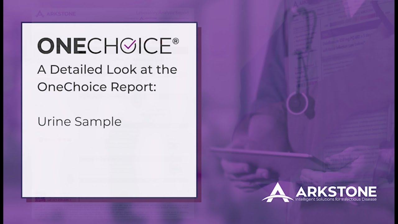 Arkstone OneChoice Urine Report Detailed Review with Dr Frenkel