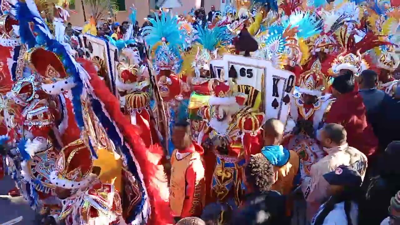 The Valley Boys Junkanoo on Shirley Street, 2024 New Years Day Parade - 