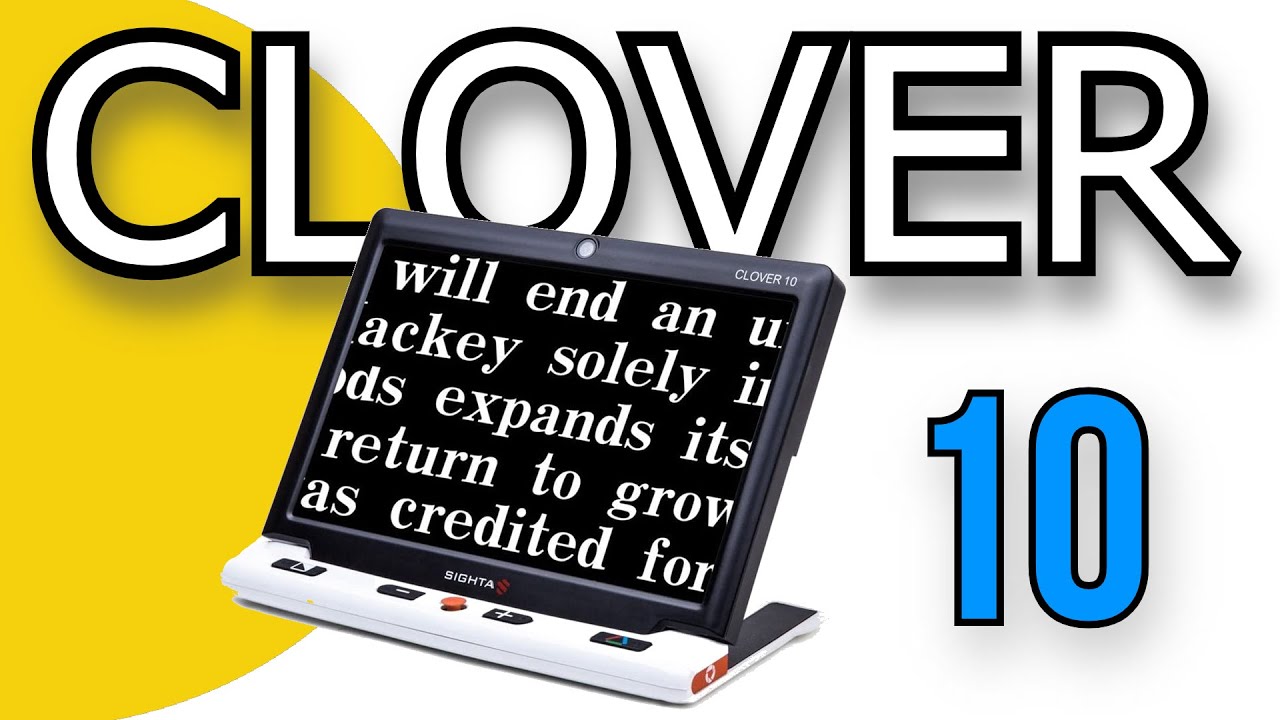 Clover 10 Handheld Electronic Magnifier Demonstration