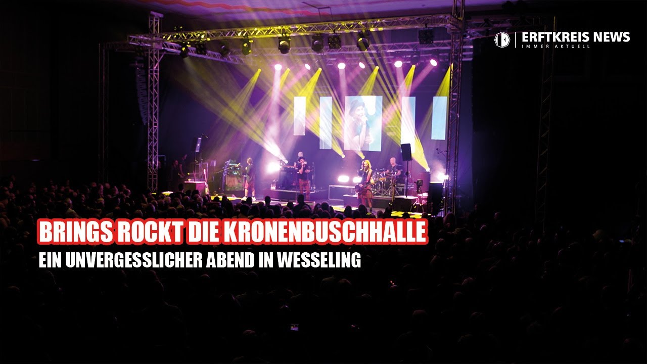 Brings rockt die Kronenbuschhalle in Wesseling!