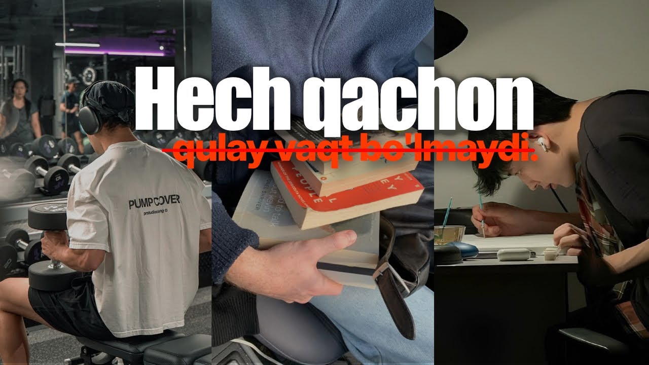 Rivojlanishni boshlash uchun qulay vaqtni kutmang!