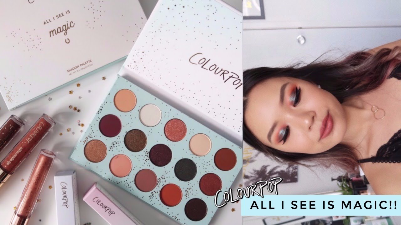 COLOURPOP ALL I SEE IS MAGIC PALETTE • 3 Looks, Review + Swatches