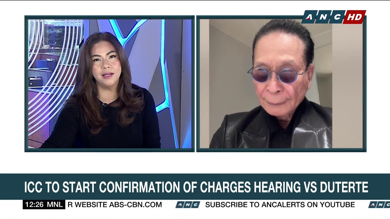 WATCH: Atty. Salvador Panelo on Duterte's ICC confirmation of charges hearing | ANC