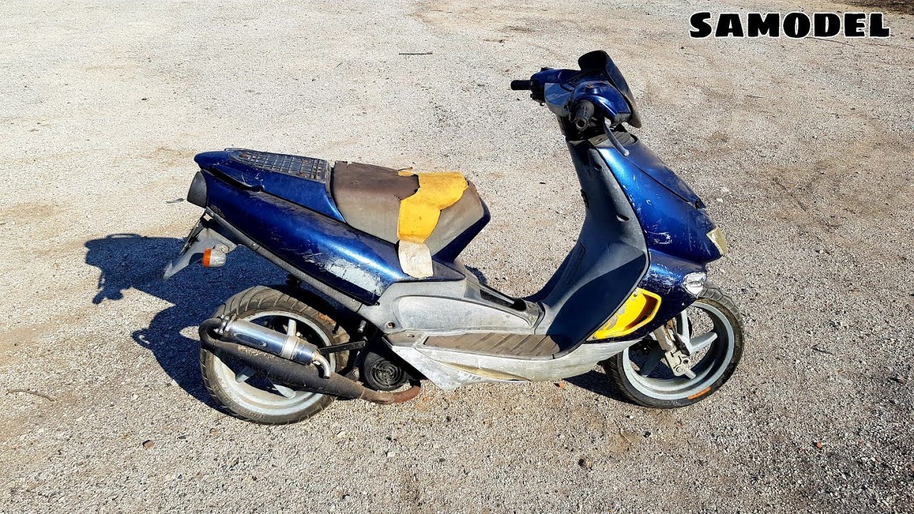 Не заводится скутер после зимы - Aprilia SR 50cc