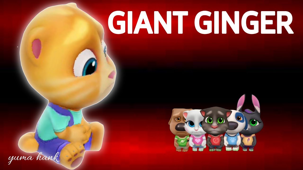 GIANT GINGER - Talking Tom Gold Run - My Talking Tom Friends 140326#1
