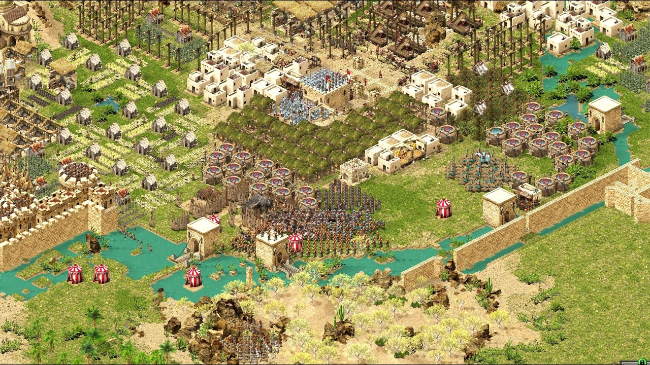 Epic 3v3 Multiplayer Skirmish Madness – Stronghold Crusader Definitive Edition