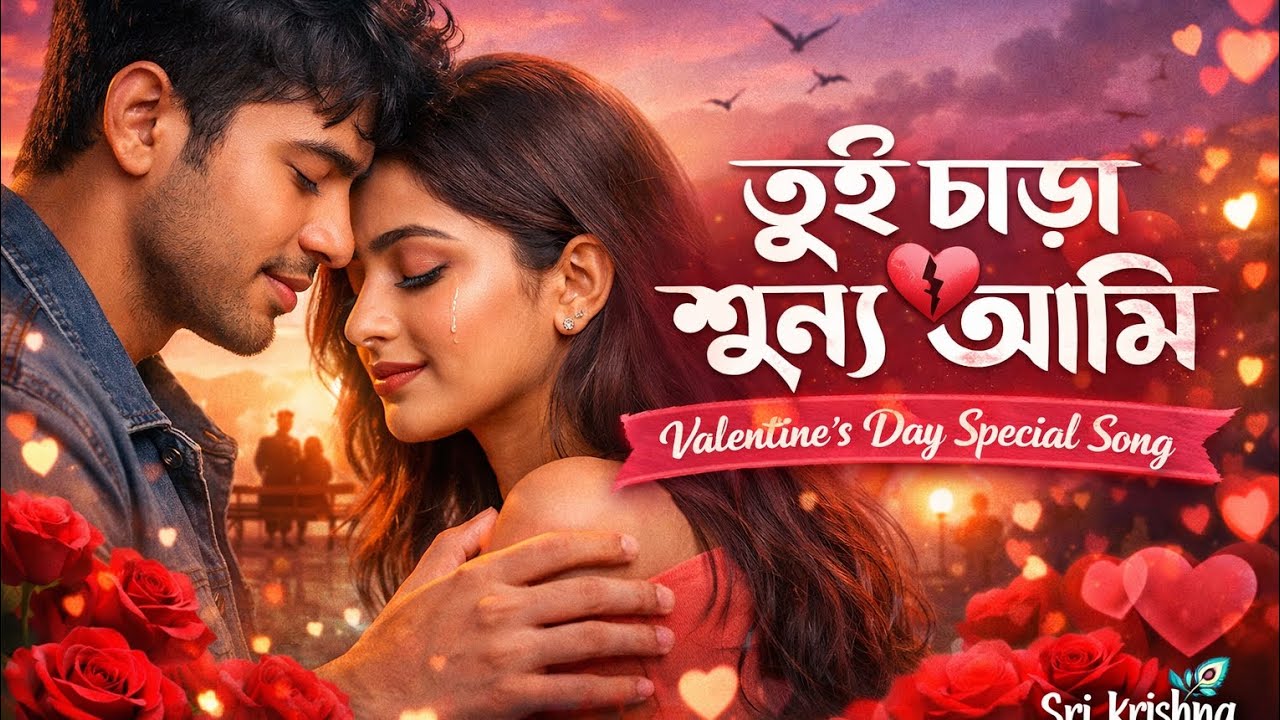 তুই ছাড়া শূন্য আমি | ValentineDaySpecial BengaliSong💔| HeartTouchingLoveSong 2026 #treanding #song