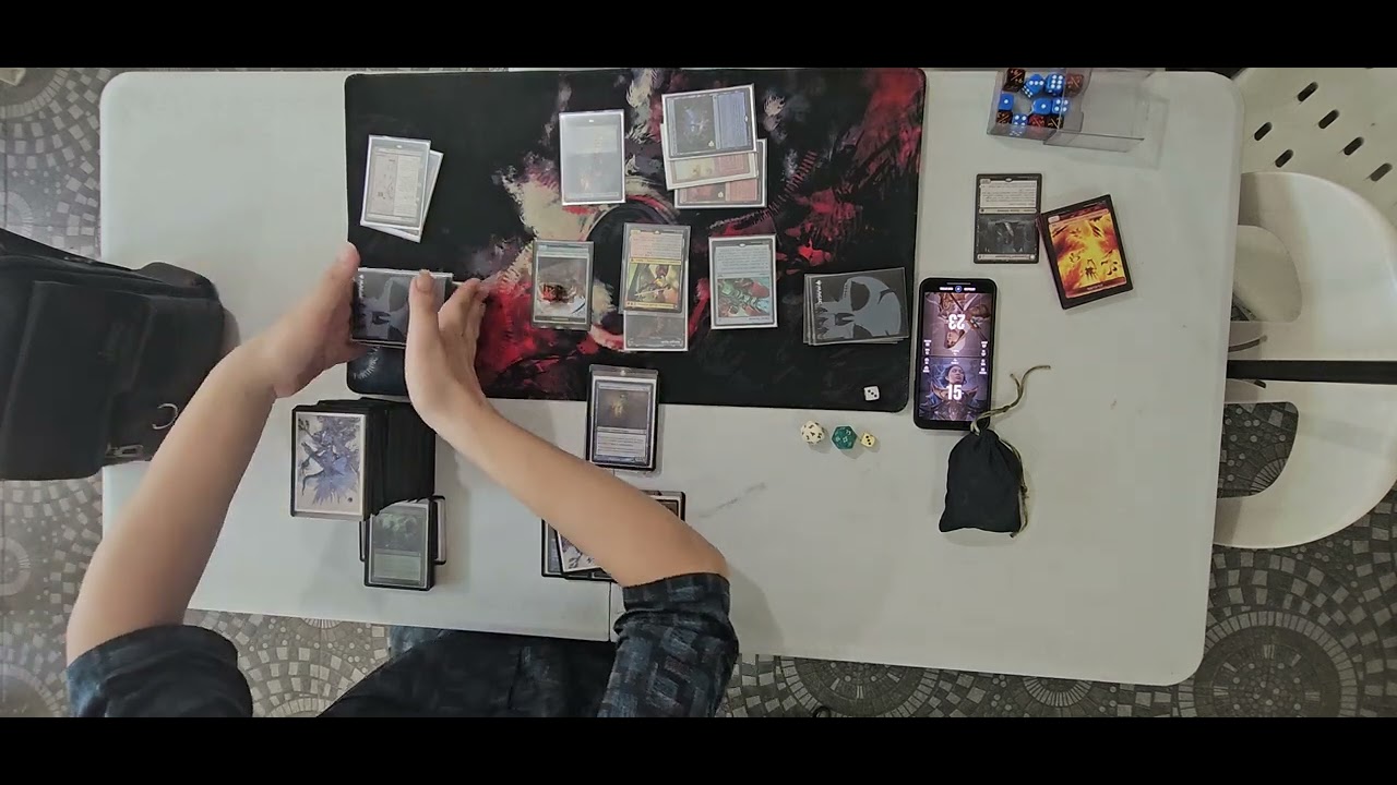 Flamewar vs Lazav, the Multifarious duel commander