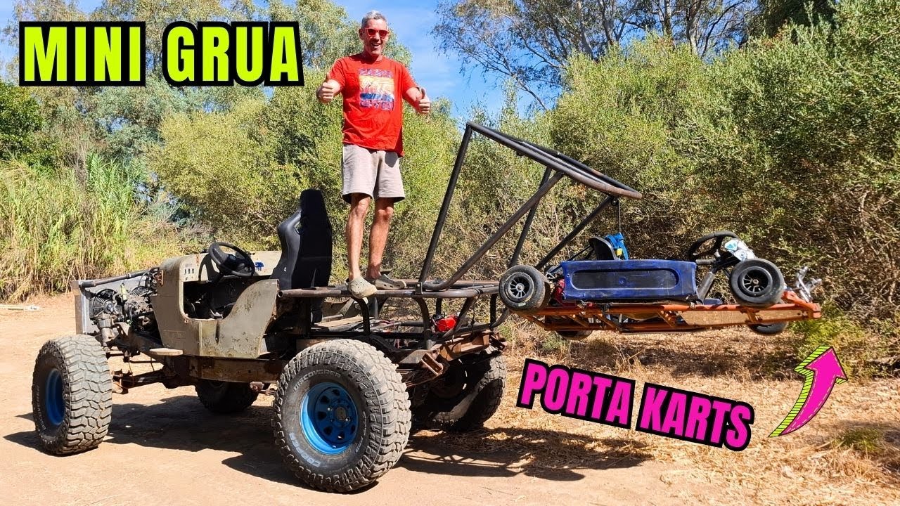 Vehiculo de servivio para mi circuito de karts offroad