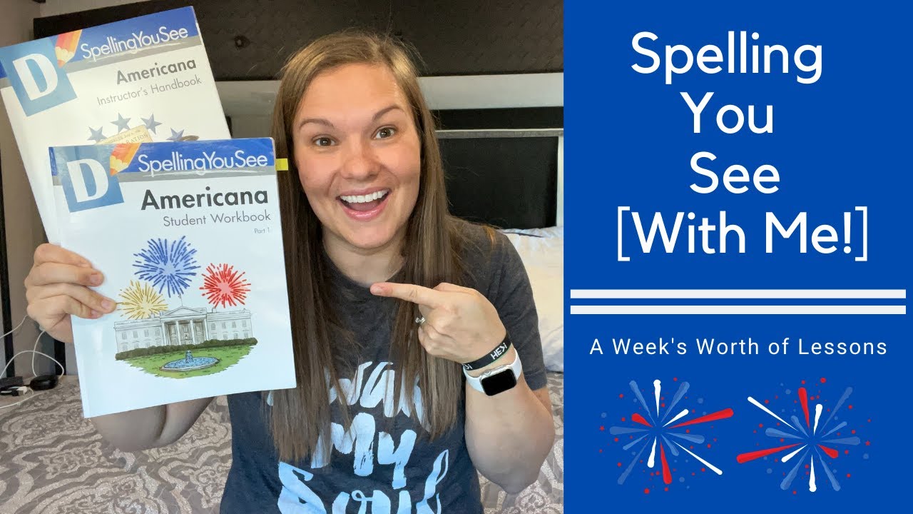 Spelling You See [With Me!] | A Week's Worth of Lessons