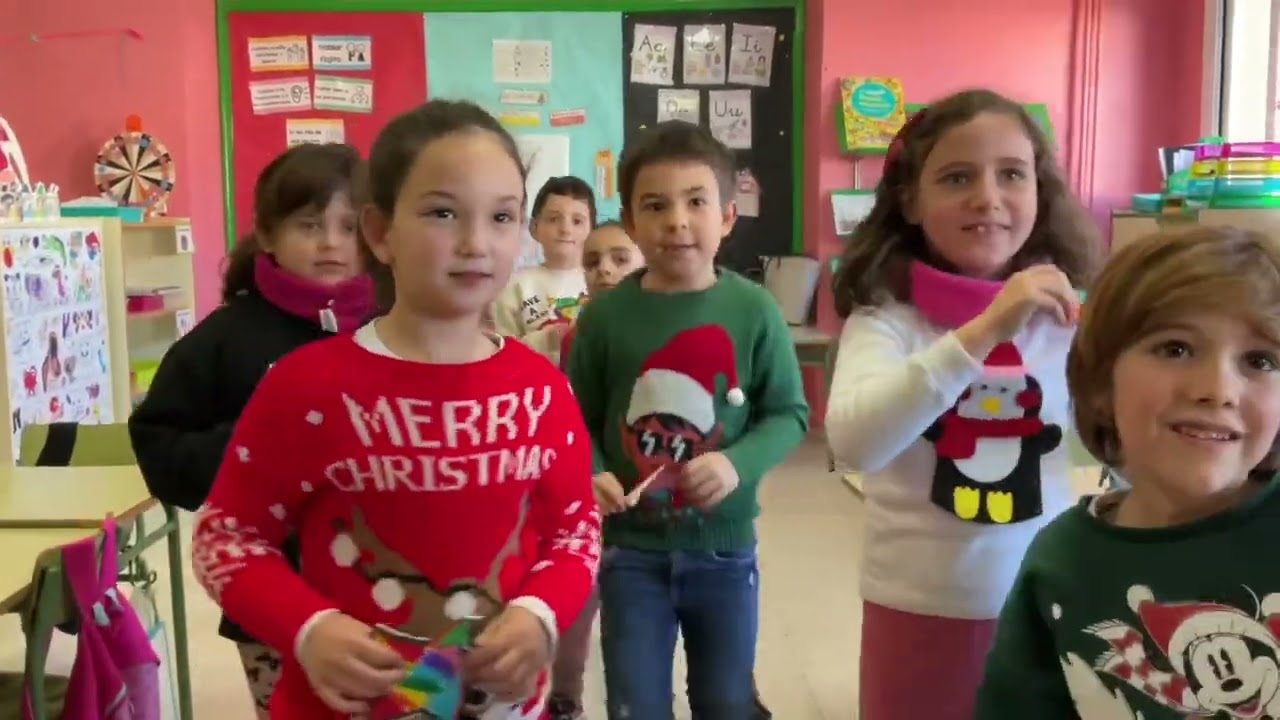 CEIP Miguel de Cervantes. ¡Feliz Navidad y Feliz 2024!