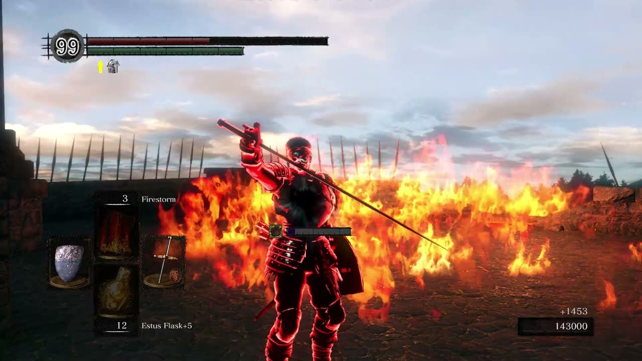 Sen's fortress(funhouse) gank invasion 1v3: Dark Souls Remastered