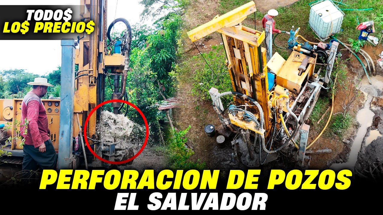 🤑PRECIOS de los POZOS PERFORADOS en EL SALVADOR💧Y sus ESTUDIOS hidrogeol&oacute;gico💰