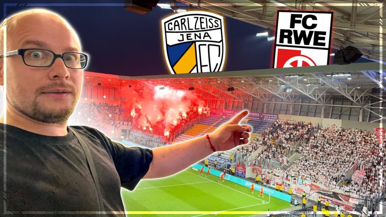 THÜRINGENDERBY - Wer ist die Nummer 1? | FC Carl Zeiss Jena vs. FC Rot-Weiss Erfurt | StadionVlog