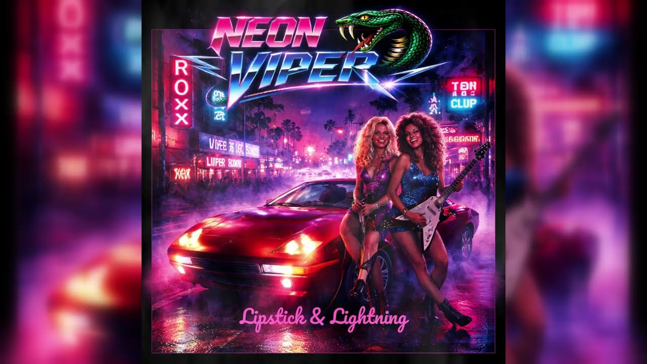 Neon Viper – Neon Lipstick and Wild Nights | 80s Glam Metal