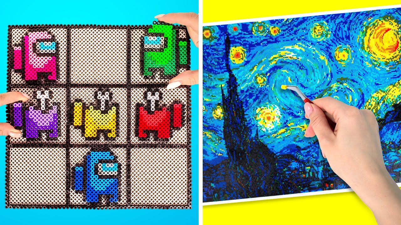 WOW! Cool Perler Beads Crafts || Easy Tutorials