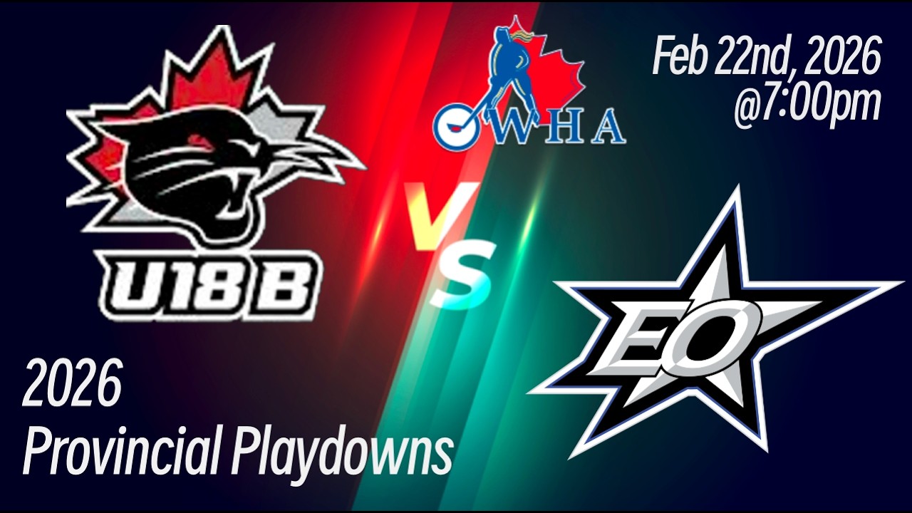 U18B Nepean Wildcats vs EO Stars - Provincial Playdowns 2026