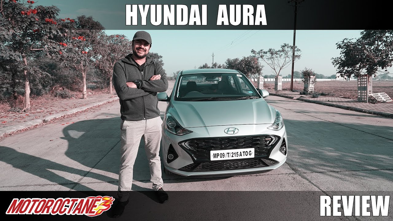 Hyundai Aura Review - eXXXCiting Performance | Hindi | MotorOctane