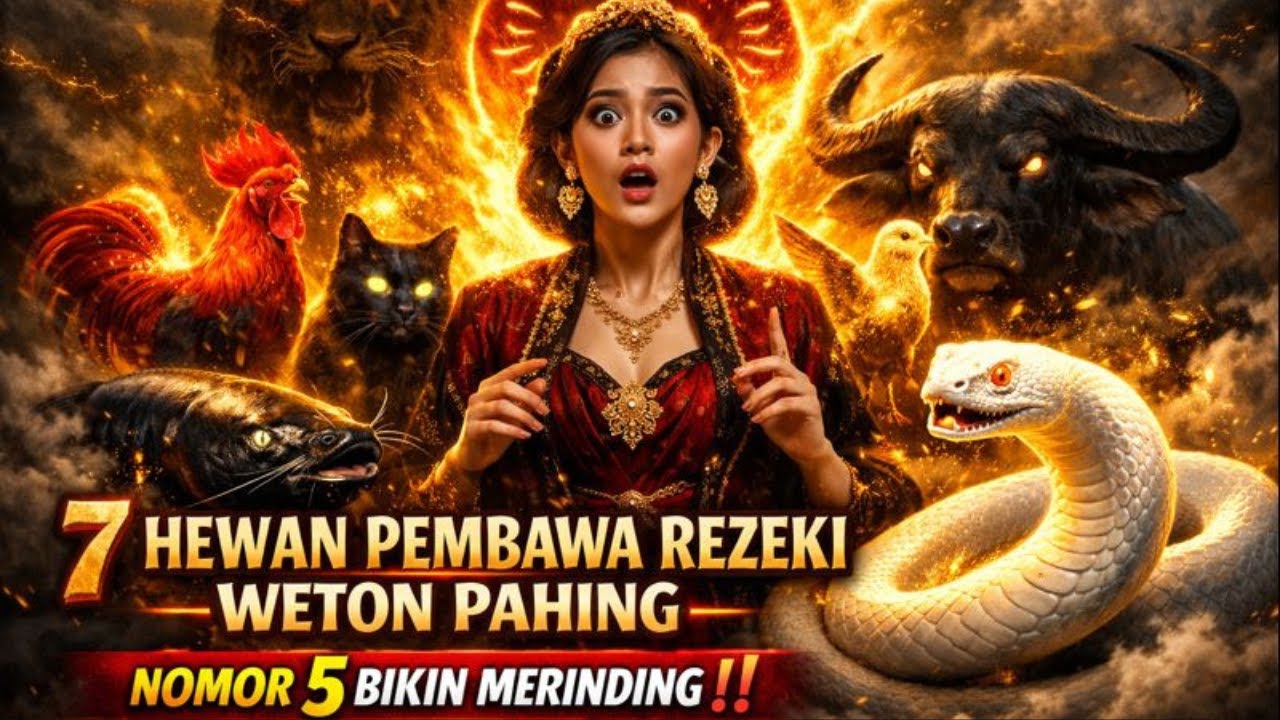 7 HEWAN PEMBAWA REZEKI WETON PAHING‼️ NOMOR 5 BIKIN MERINDING‼️