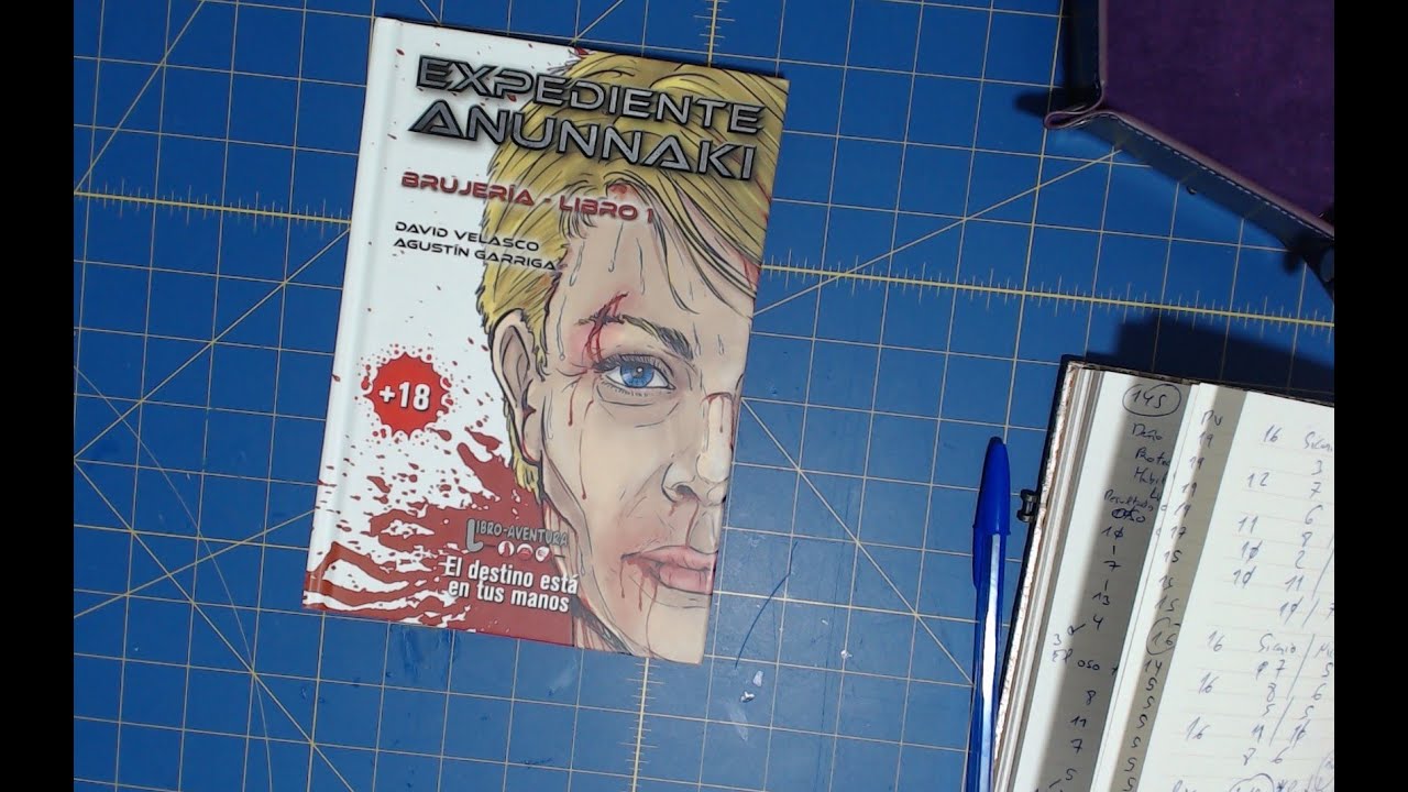 Expediente Anunnaki Libro juego Rol en Solitario