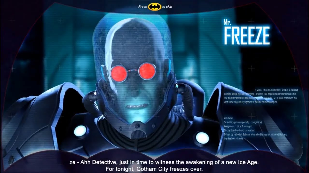 Batman Arcade - Mr. Freeze Gameplay (Raw Thrills / Teknoparrot)