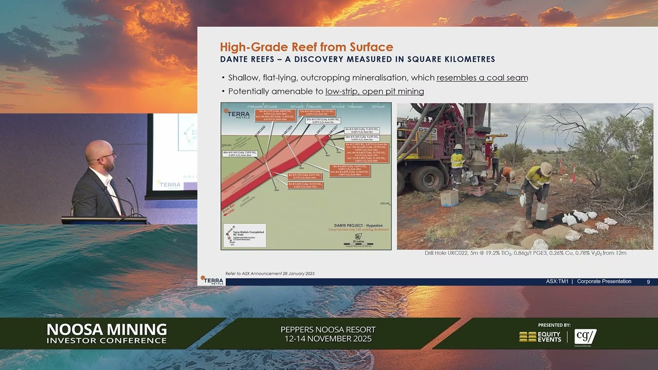 Terra Metals at Noosa Mining Conference &ndash; Presentation Replay 🌟