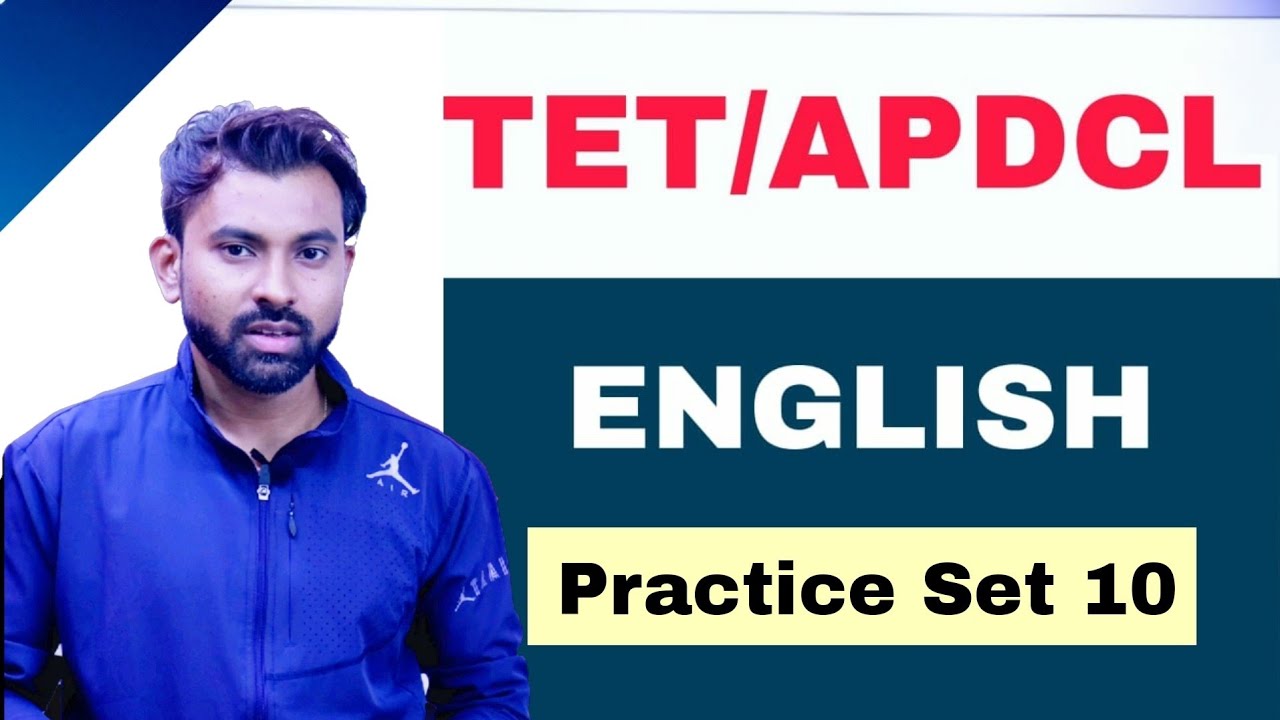 APDCL/Assam TET/ DHS etc || General English MCQ || Practice Set 10